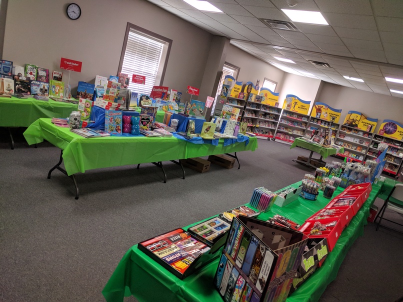 SPRING SCHOLASTIC BOOK FAIR  Mt. Pleasant Elementary School