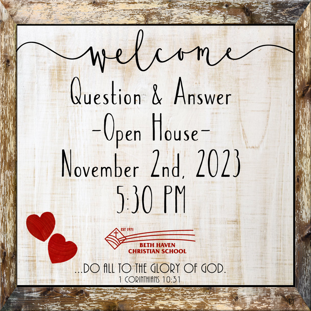 Q&A and Open House 11.02.2023 at 5:30 PM