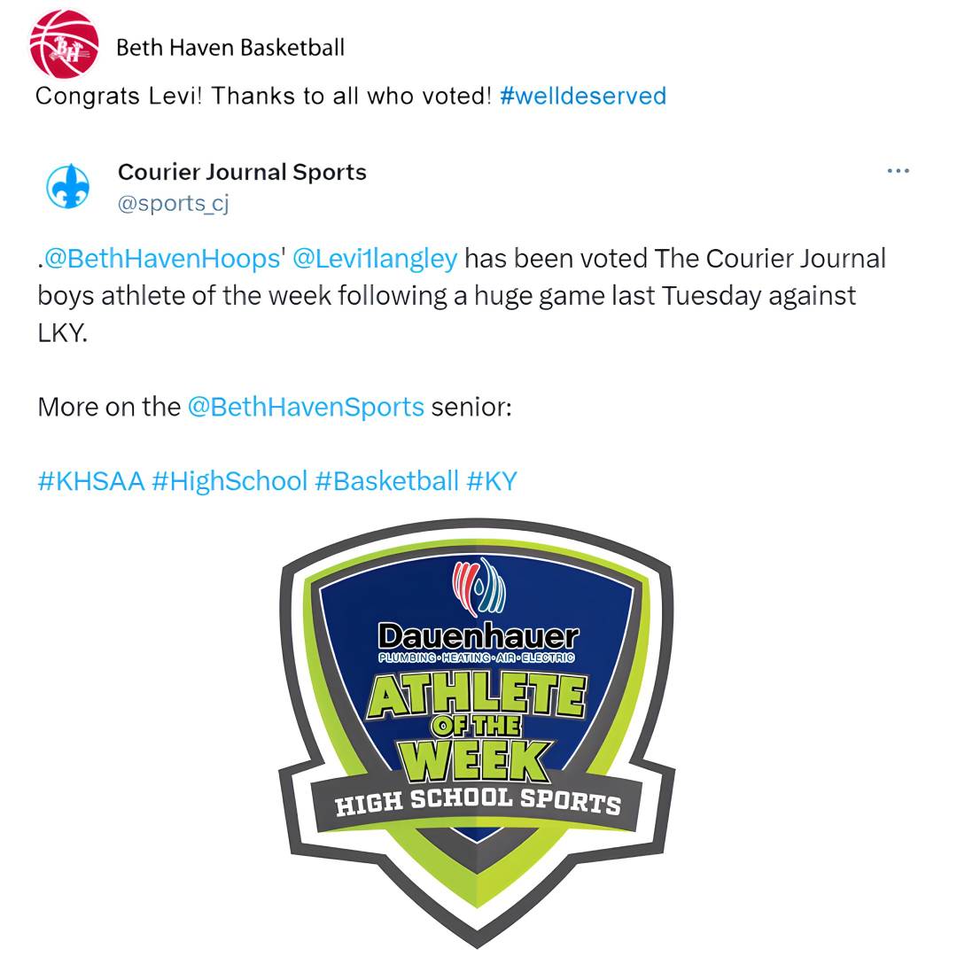 Congrats Levi!