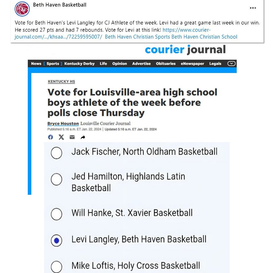 Vote For Levi Here
